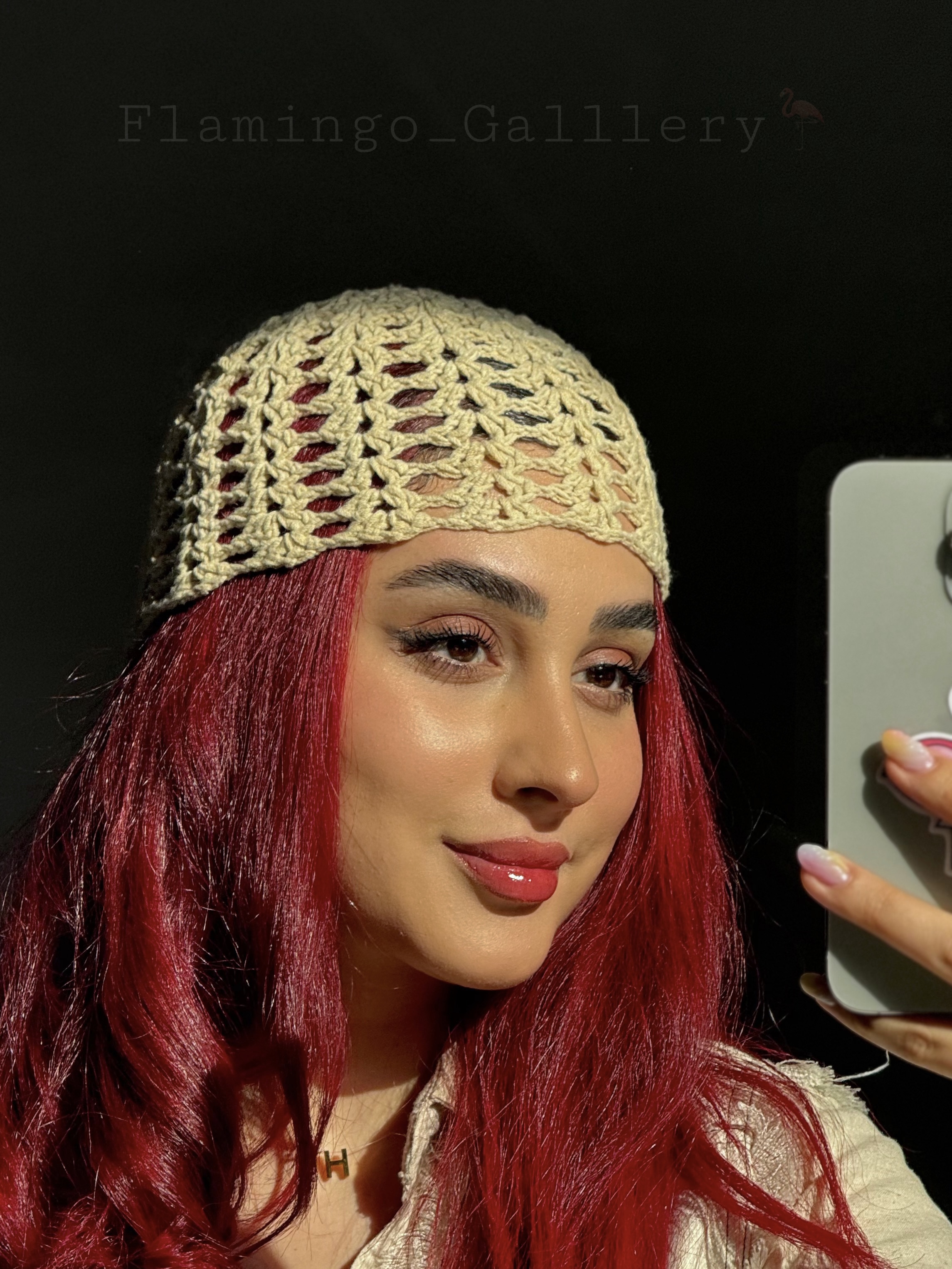 کلاه قلاب بافی